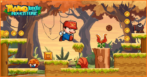Mano Jungle Adventure: Classic 2020 Arcade Game screenshot