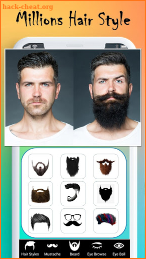 ManSmart : Man Photo Editor, Hair Style, Mustache screenshot