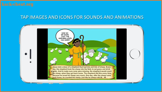 Manthano Children Stories - The Lost Sheep screenshot