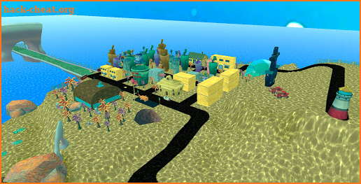 Map Bikini Bottom - Original Bob Adventure Game screenshot