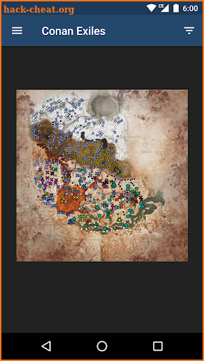 Map for Conan Exiles screenshot