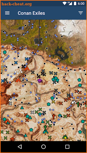 Map for Conan Exiles screenshot