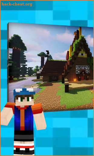 Map Gravity Falls - Mystery Village screenshot