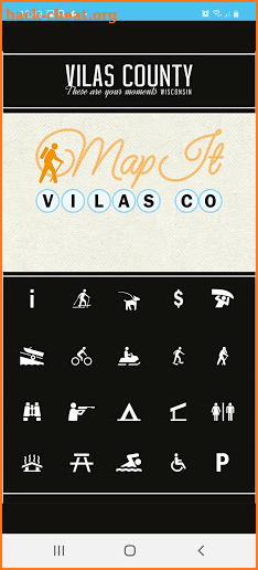 Map It Vilas County screenshot