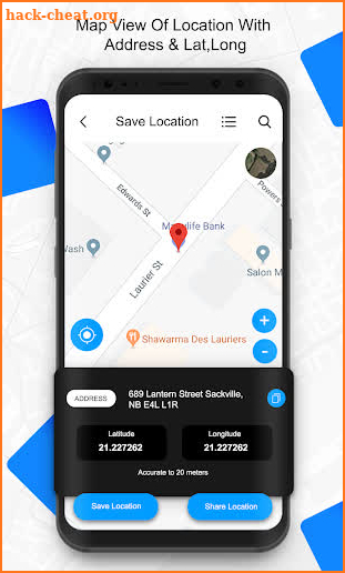 Map Location Saver : GPS Location screenshot