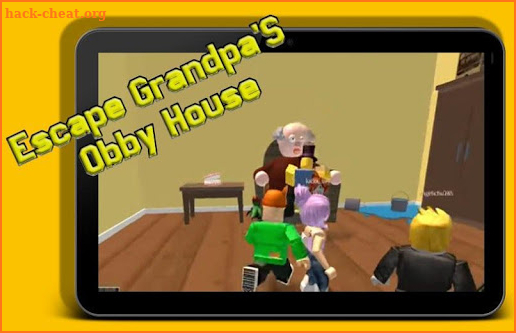 Map Mods The Escape Grandpa's hοuse obby game screenshot