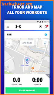 Map My Fitness Workout Trainer screenshot