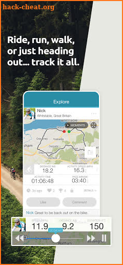 Map My Tracks - cycling run wa screenshot