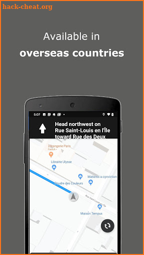 Map, Navigation for Pedestrian Pro screenshot