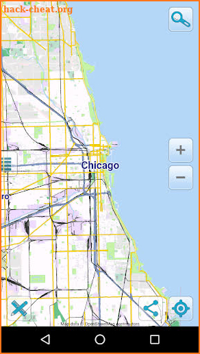 Map of Chicago offline screenshot