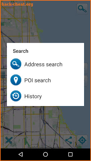 Map of Chicago offline screenshot