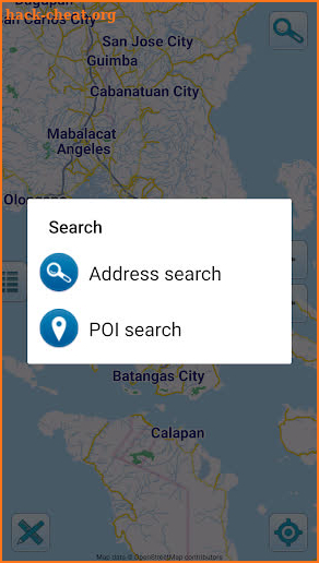 Map of Philippines offline screenshot