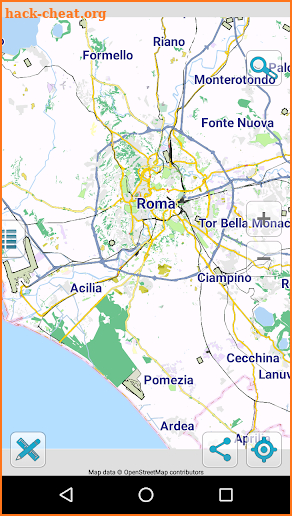 Map of Rome offline screenshot