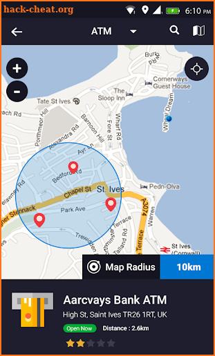 Map Radius: Area Calculator & Nearby screenshot
