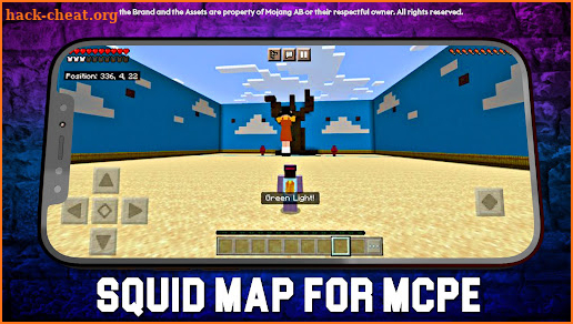 Map Squid Game For MCPE + Kdrama Skins screenshot
