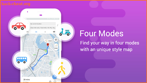 Map Swipe: GPS Navigation, Street View, Directions screenshot