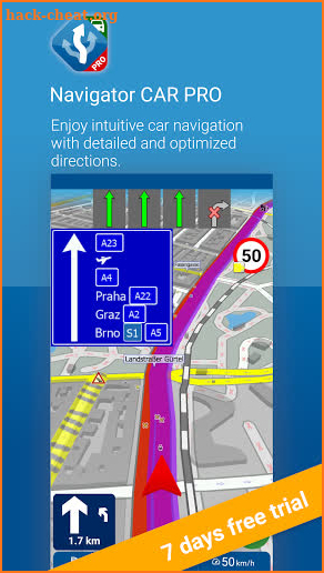 MapFactor Navigator Car Pro: GPS Navigation Maps screenshot