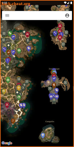 MapGenie: BG3 Map screenshot
