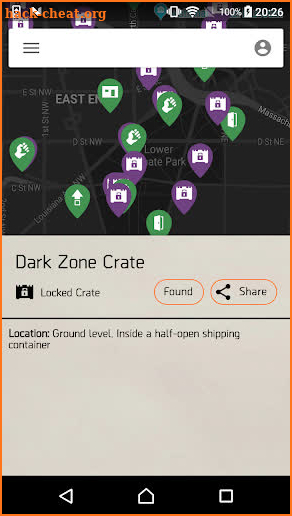 MapGenie: Division 2 Map screenshot