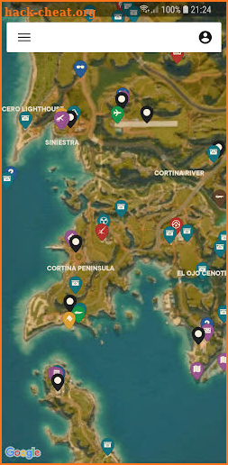 MapGenie: FC 6 Map screenshot