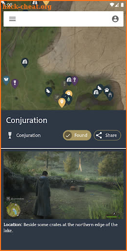 MapGenie: Hogwarts Legacy Map screenshot