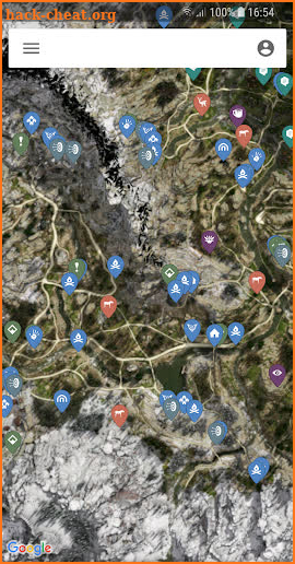 MapGenie: HZD Map screenshot