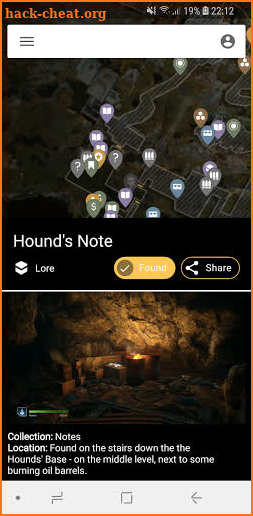 MapGenie: Outriders Map screenshot