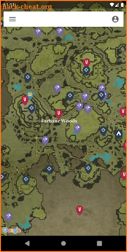 MapGenie: V Rising Map screenshot