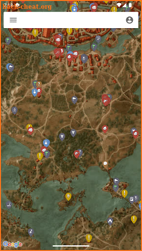 MapGenie: Witcher 3 Map screenshot