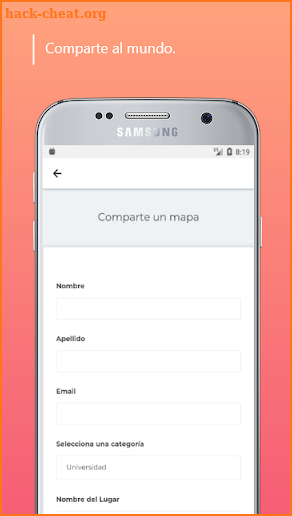 Mapin screenshot