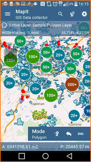 Mapit GIS - Map Data Collector & Measurements screenshot