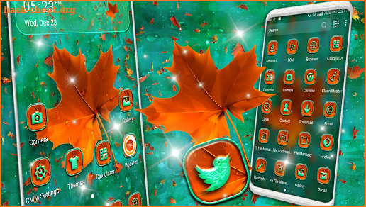 Maple Leaf Theme screenshot