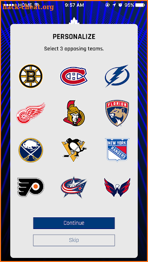 Maple Leafs Mobile screenshot