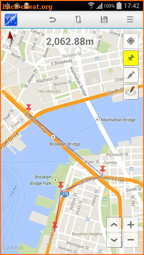 Maps Distance Calculator screenshot