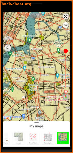 Maps Explorer: old maps screenshot