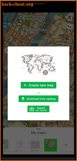 Maps Explorer: old maps screenshot