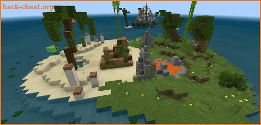 Maps for Minecraft PE: skyblock survival screenshot