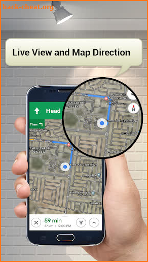 Maps GPS - Navigator App & Explore; Live Direction screenshot
