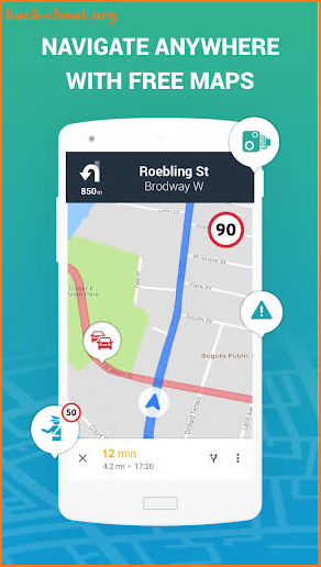 Maps, Navigation, Tracker - shortcut screenshot