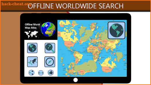 Maps Offline HD & 3D Atlas World Maps screenshot