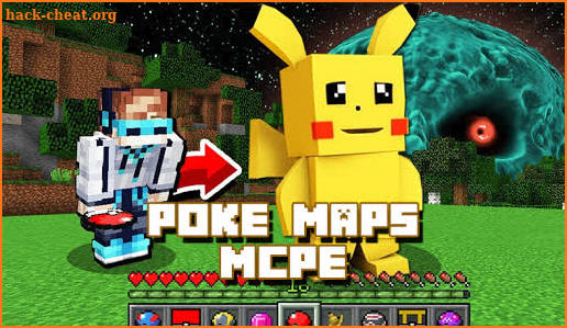 Maps Poke Addon For Minecraft PE screenshot
