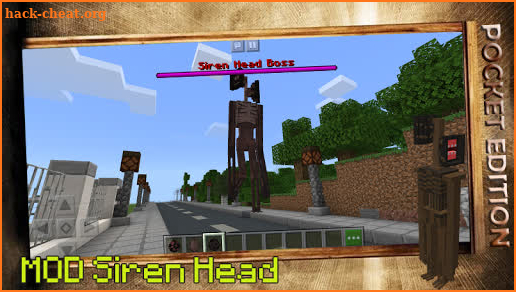 Maps Siren Head for Minecraft screenshot