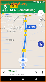 Maps Speedometer screenshot