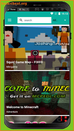Maps Squid For Minecraft PE screenshot