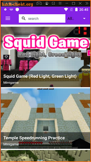 Maps Squid Game For Mcpe screenshot