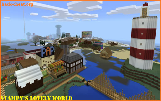 Maps Stampy's Lovely World MCPE screenshot