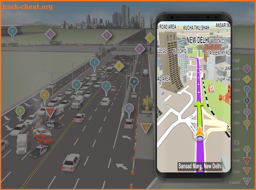 Maps VVaze GPS TRAFFIC Guide screenshot