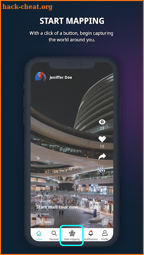 MAPSTAR - Augmented Reality screenshot