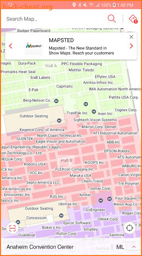 Mapsted Show Map screenshot