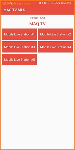 MAQ TV Mobile Live Station screenshot